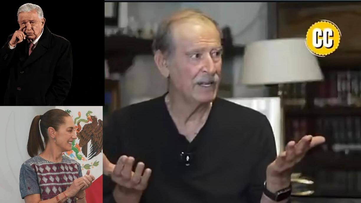 Fox interviewed at his San Cristóbal home for the YouTube channel Café Ciudadano